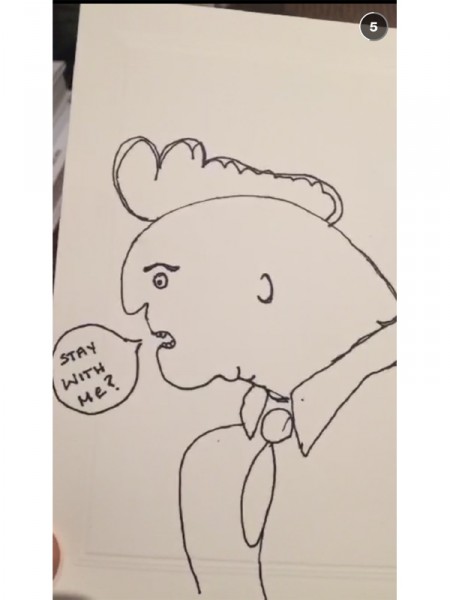 450x600 Calvin Harris Sketches Sam Smith Ohnotheydidnt - Calvin Sketch