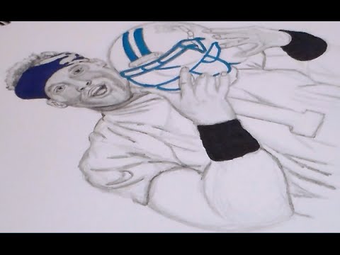 480x360 Drawing Cam Newton - Cam Newton Sketch