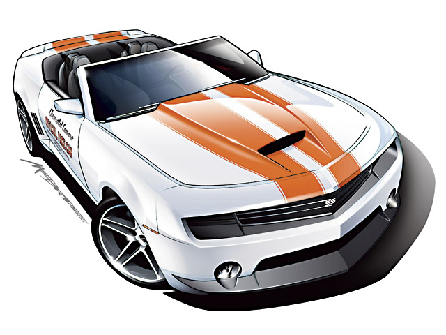640x480 Chevrolet All The Sketches - Camaro Sketch