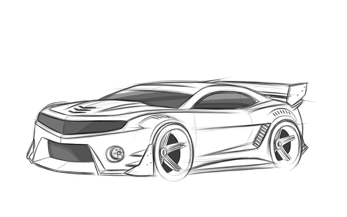 1131x707 Camaro Ssr - Camaro Sketch