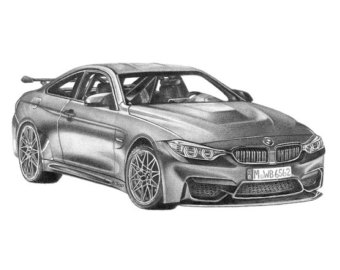 340x270 Hand Drawn Camaro Ss 1le Car Illustration Art Black And White Etsy - Camaro Ss Sketch