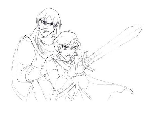 504x386 Character Design References - Camelot Sketch