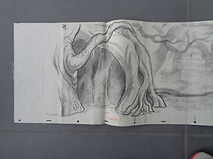 300x225 Quest For Camelot Background Master Rough Art Warner Brothers 2 - Camelot Sketch