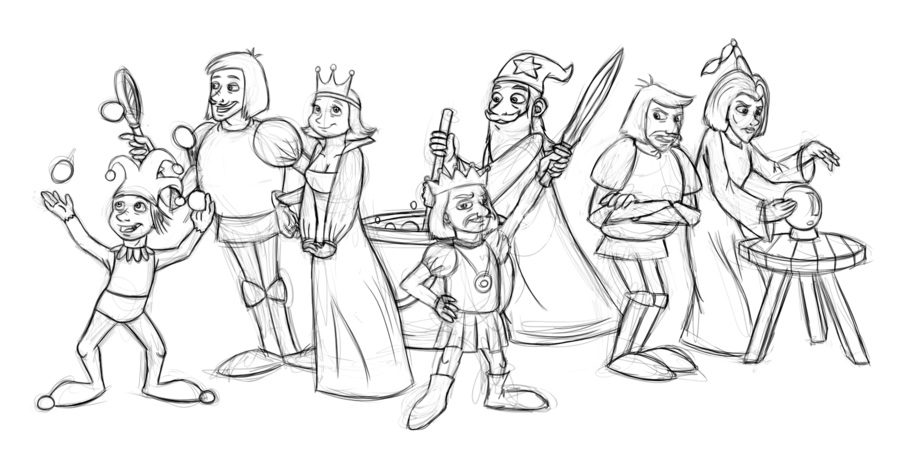 900x462 The Wackiest In All Of Camelot Sketch By Cartoonsilverfox On - Camelot Sketch