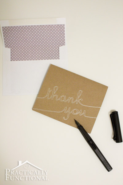400x600 Diy Thank You Cards With Silhouette Sketch Pens - Cameo Sketch
