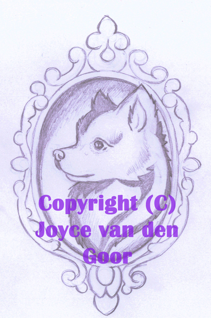 716x1078 Dog Cameo Tattoo Sketch By Pretzlcosplay - Cameo Sketch