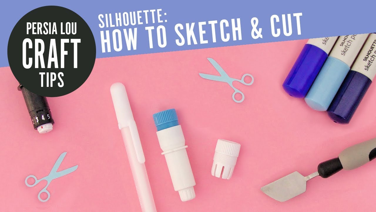 1280x720 How To Sketch And Cut With Silhouette Cameo Plus How To Use - Cameo Sketch