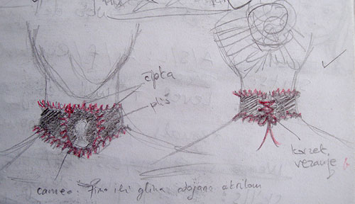 500x288 Jewelry Design - Cameo Sketch