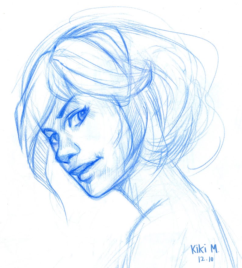 795x882 Lmu Animators Sketch Lady And Cameo Apearence - Cameo Sketch