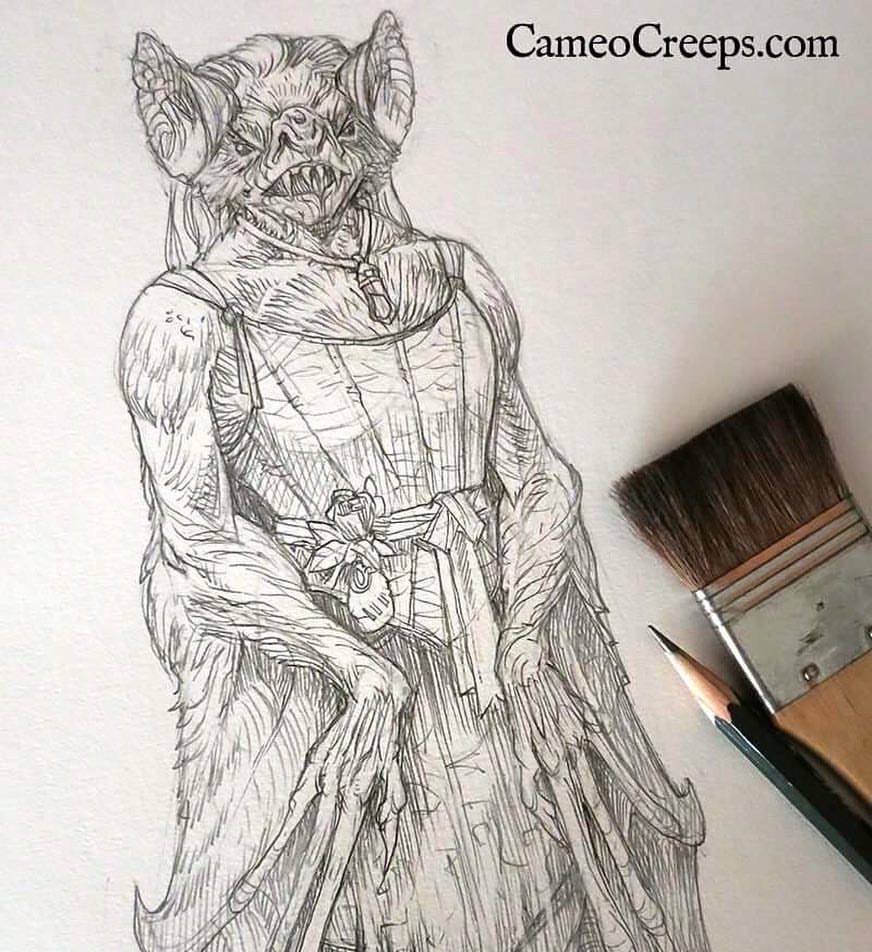 872x952 Sketch For Vlaakith For - Cameo Sketch