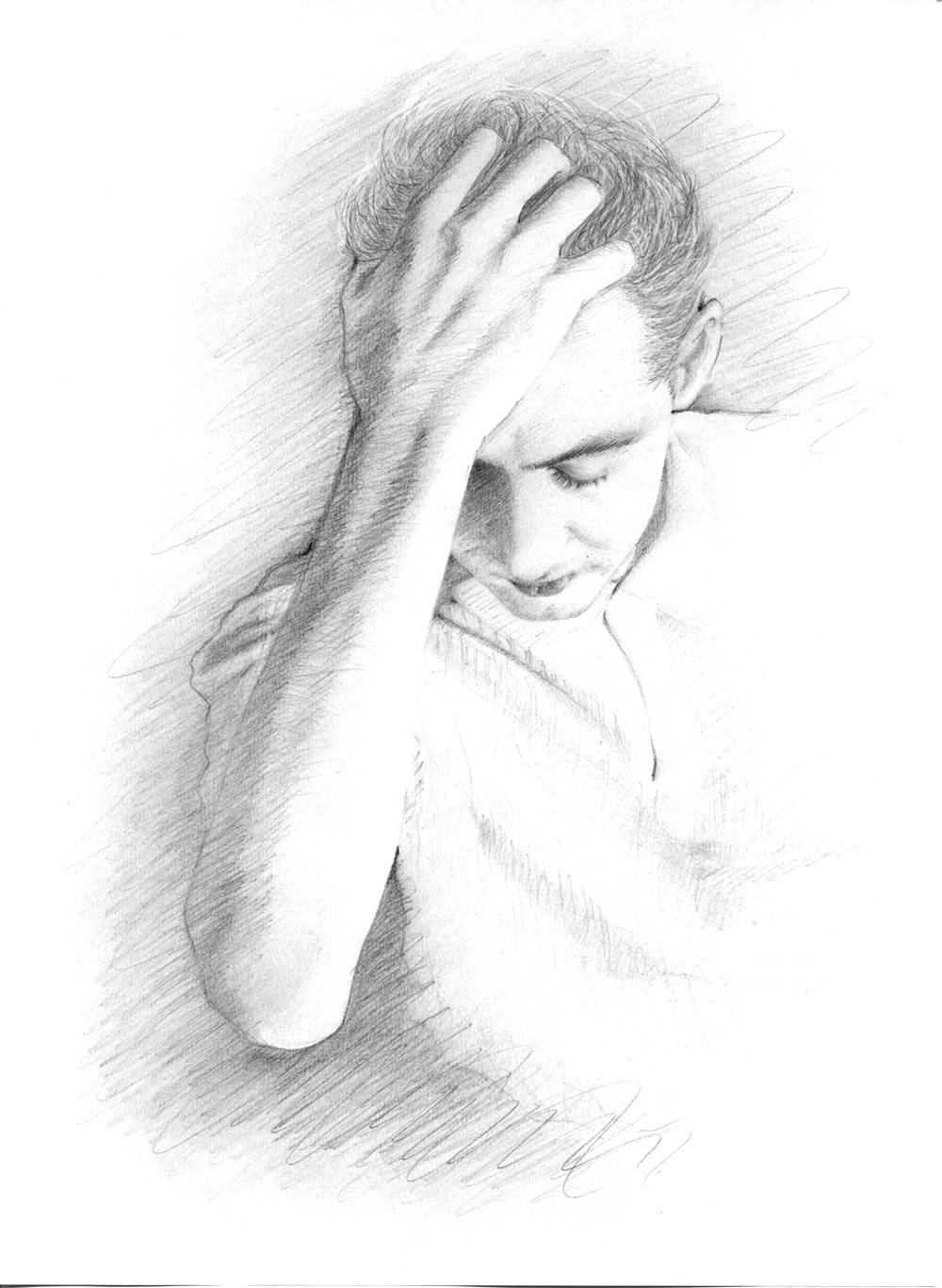 1000x1367 Art On Paper A4 Pencil Drawing Of Roddy Frame Aztec Camera Etsy - Camera Pencil Sketch