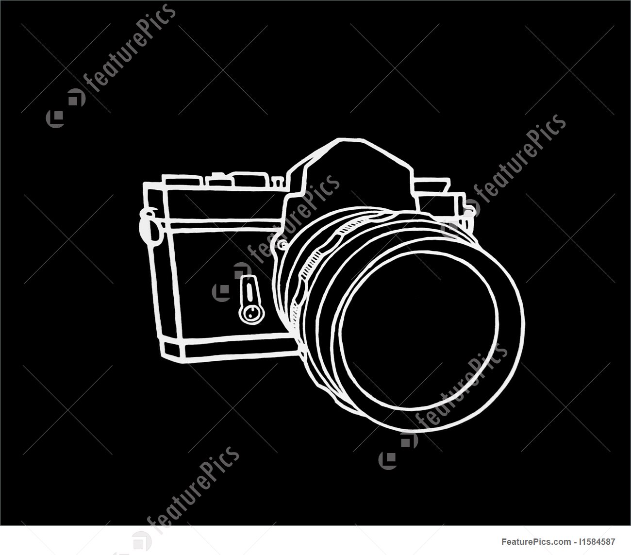 1300x1143 Illustration Of Camera Sketch - Camera Sketch