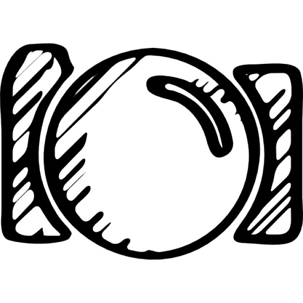 626x626 Photo Camera Sketch Icons Free Download - Camera Sketch
