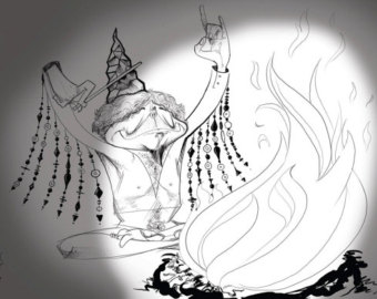 340x270 Campfire Sketches Etsy - Campfire Sketch