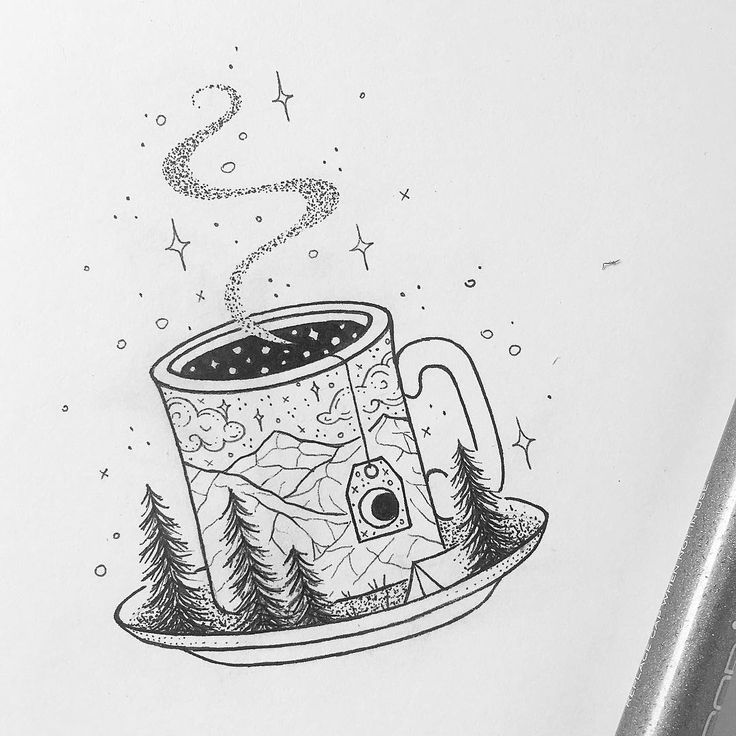 736x736 Dentro Da Caneca. Yup - Camping Sketch