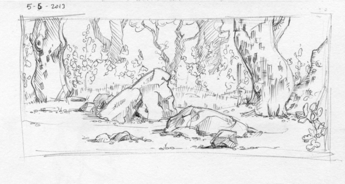 1120x597 The Art Of Kris Moore California Camping Sketches - Camping Sketch