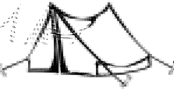 595x304 Camping, Go Camping, Vacation, Travel, Drawing, Sketch, Tent - Camping Sketch