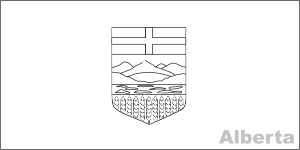 599x300 Colouring Book Of Flags Canada - Canada Flag Sketch