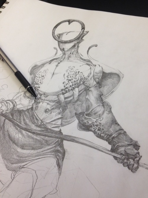 500x666 Muriel, Angel Of Cancer - Cancer Sketch