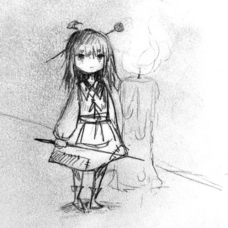 320x320 Candlelight - Candle Light Sketch