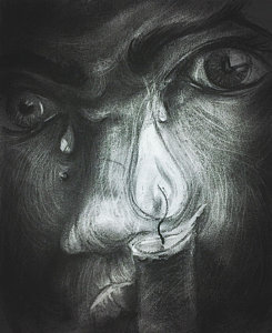 245x300 Candlelight Drawings Fine Art America - Candle Light Sketch