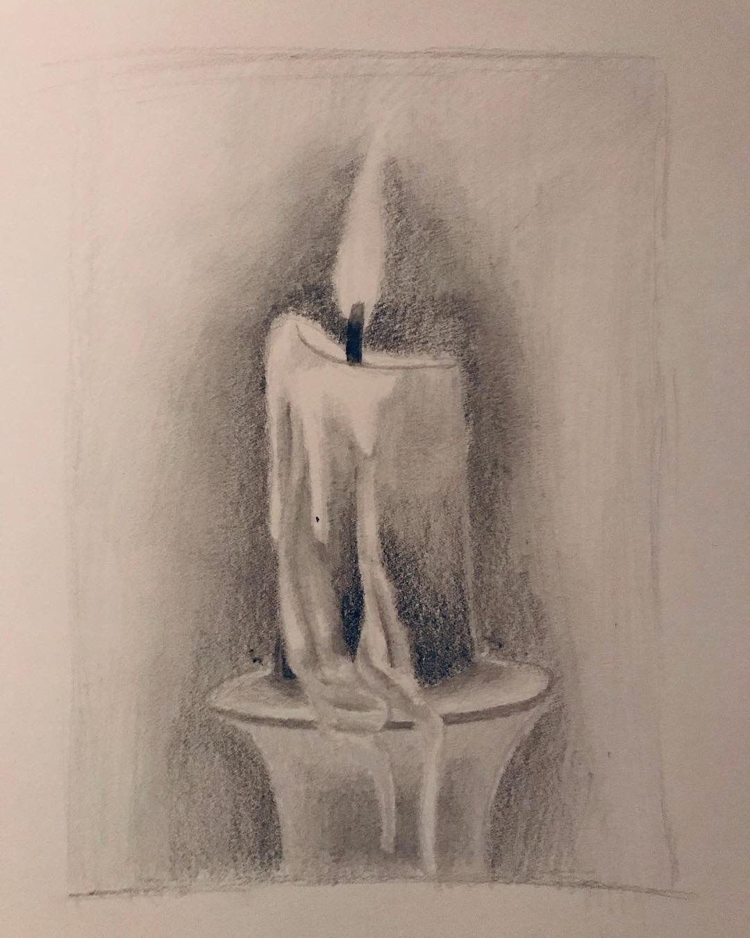 1080x1350 Candledrawing - Candle Light Sketch