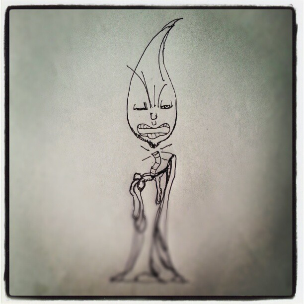 612x612 My - Candle Light Sketch