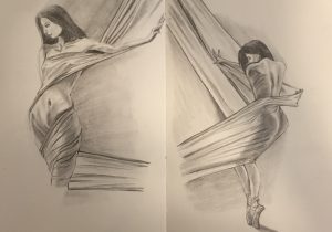 300x210 Images Of Sketching With Pencil How To Draw And Sketch A Realistic - Candle Pencil Sketch