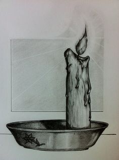 236x316 66 Best Art Images Pencil Drawings, Drawing S And - Candle Pencil Sketch