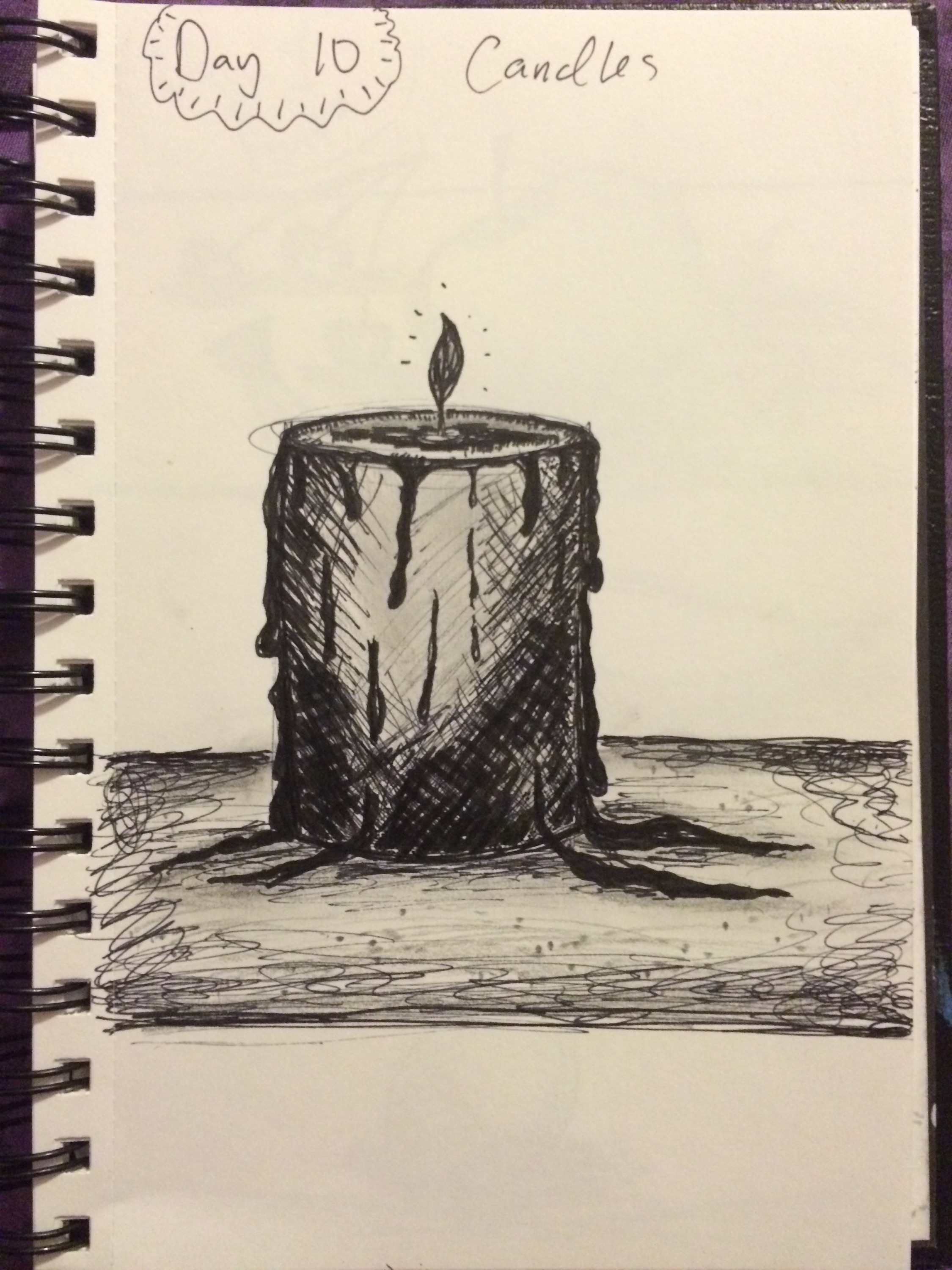 2250x3000 Candle Sketch Haley Clayton - Candle Sketch