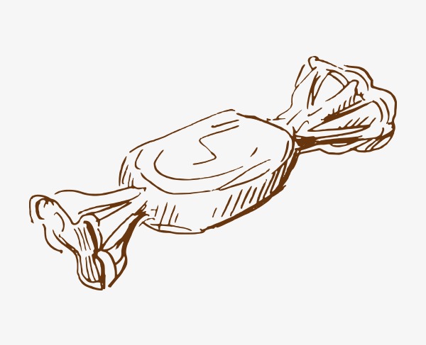 600x487 Vector Sketch Candy, Sketch Vector, Candy Vector, Vector Png And - Candy Sketch