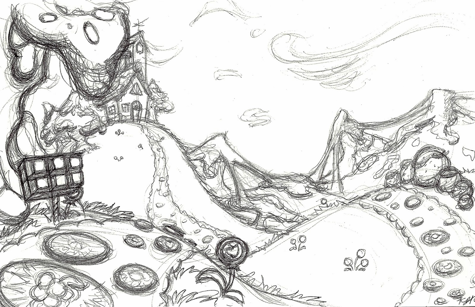 1600x1034 Visually Developing Ideas And Stories Using 2d Design! Candy - Candy Sketch