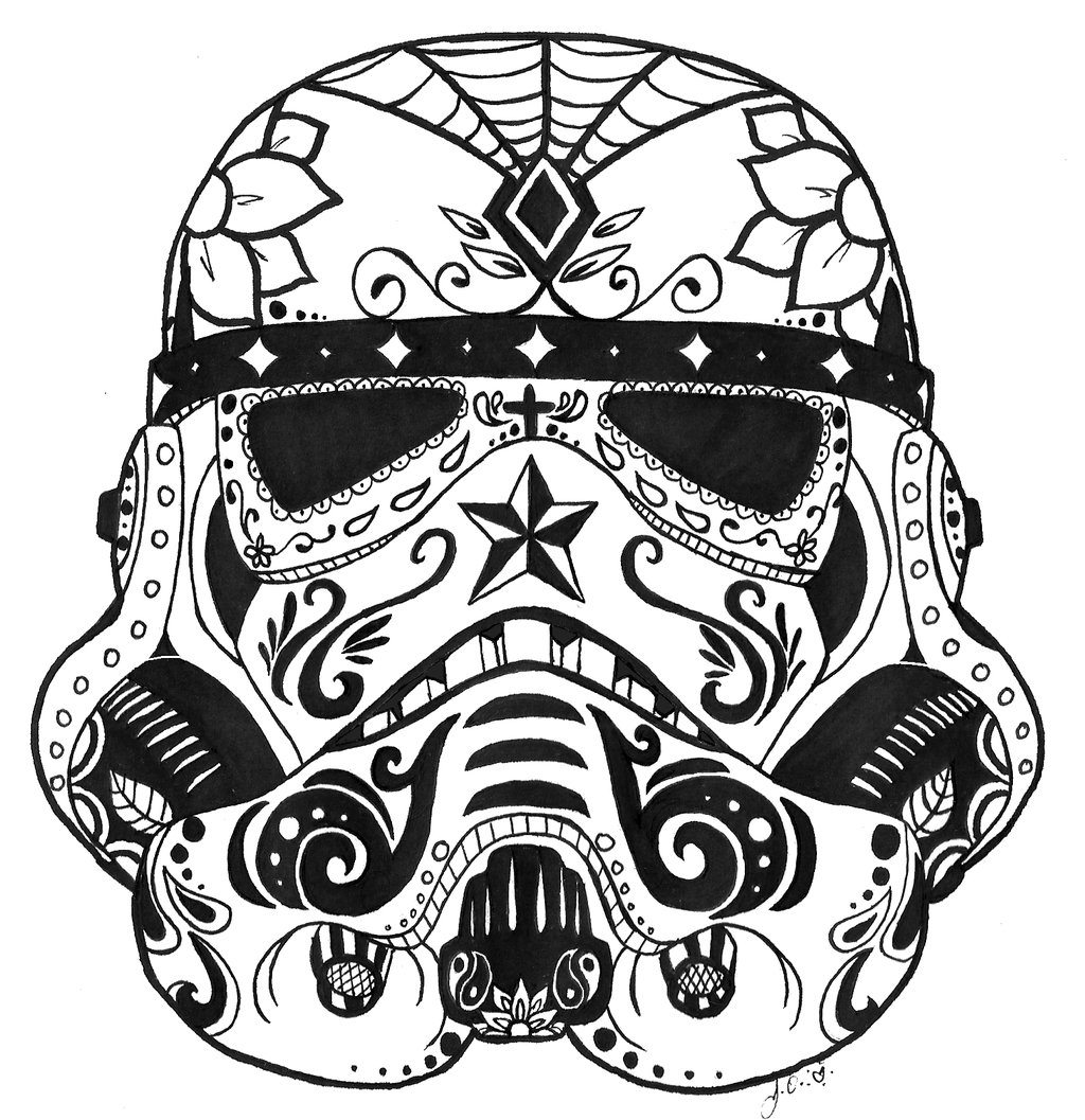 1024x1057 Candy Skull Coloring 1992728 - Candy Skull Sketch