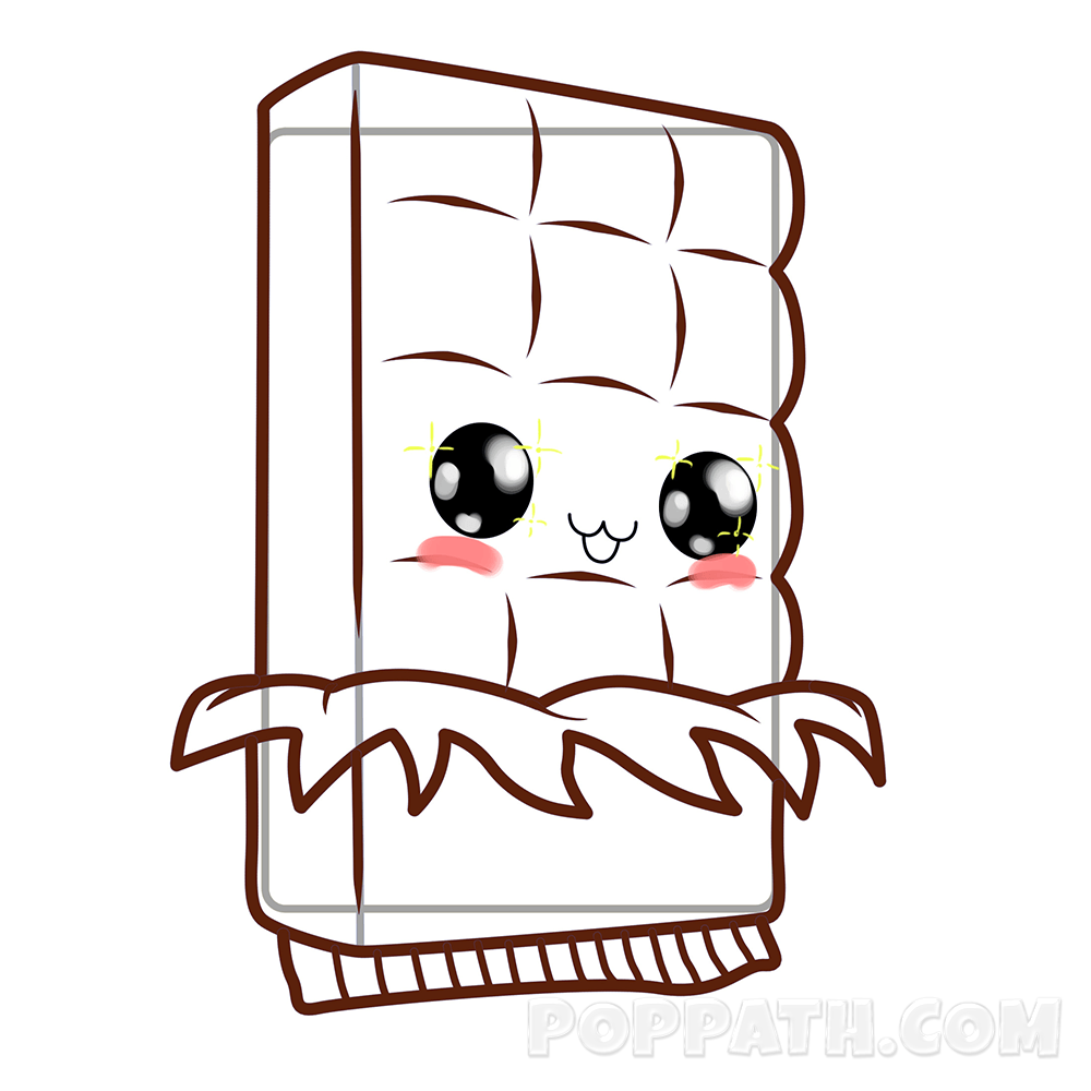 1000x1000 How To Draw A Candy Bar Pop Path - Candy Wrapper Sketch