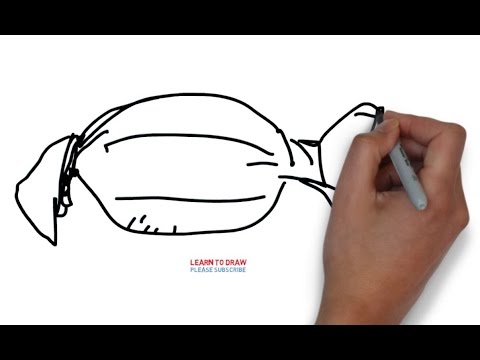 480x360 How To Draw A Candy Wrapper Step By Step For Kids - Candy Wrapper Sketch