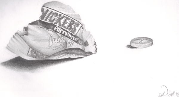 600x328 Snickers Wrapper Ginger White - Candy Wrapper Sketch