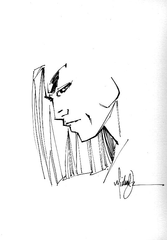 537x772 Michael Turner Cannon Sketch By Wetwork777 - Cannon Sketch