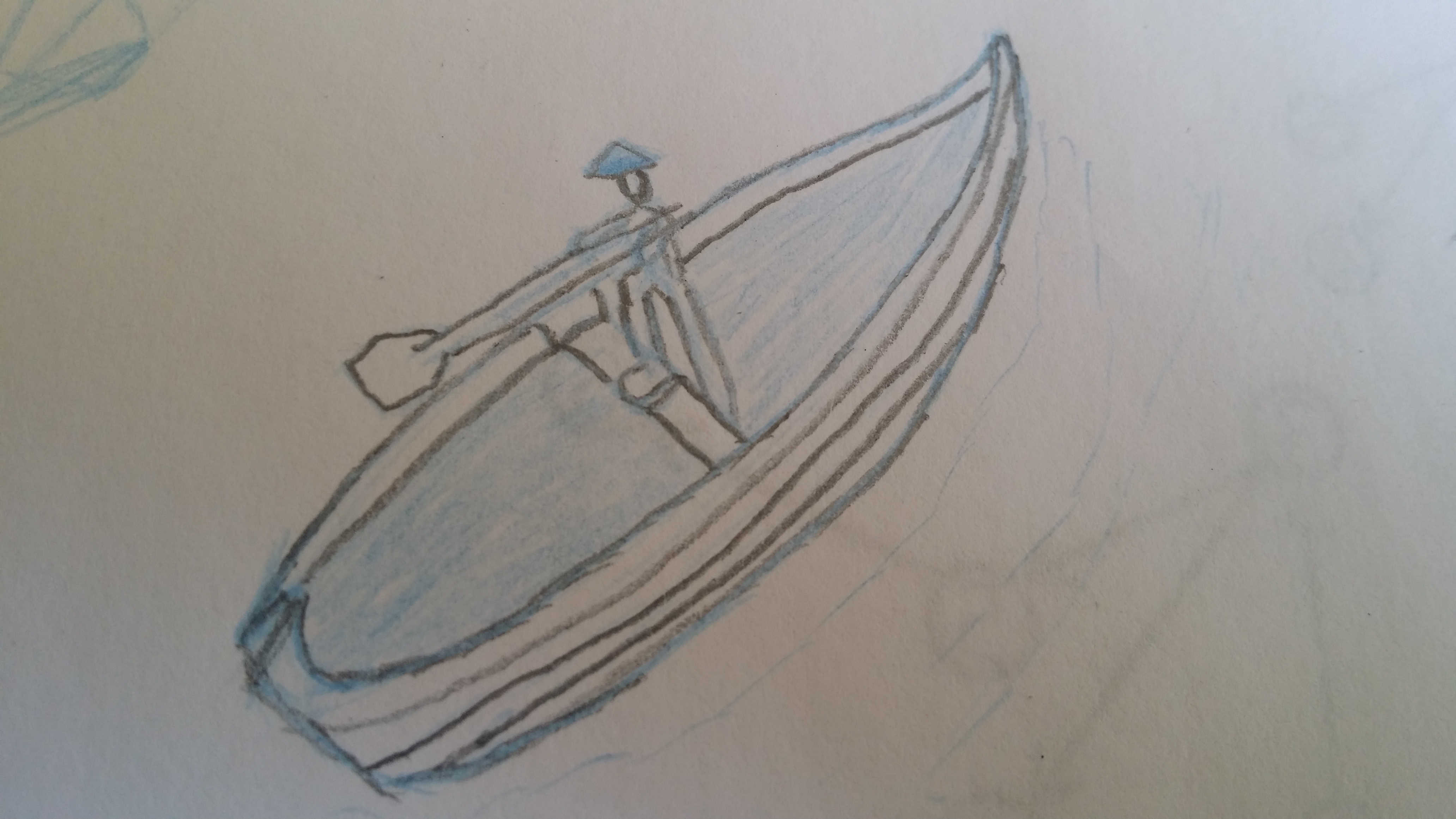 Canoe Sketch at Explore collection of Canoe Sketch