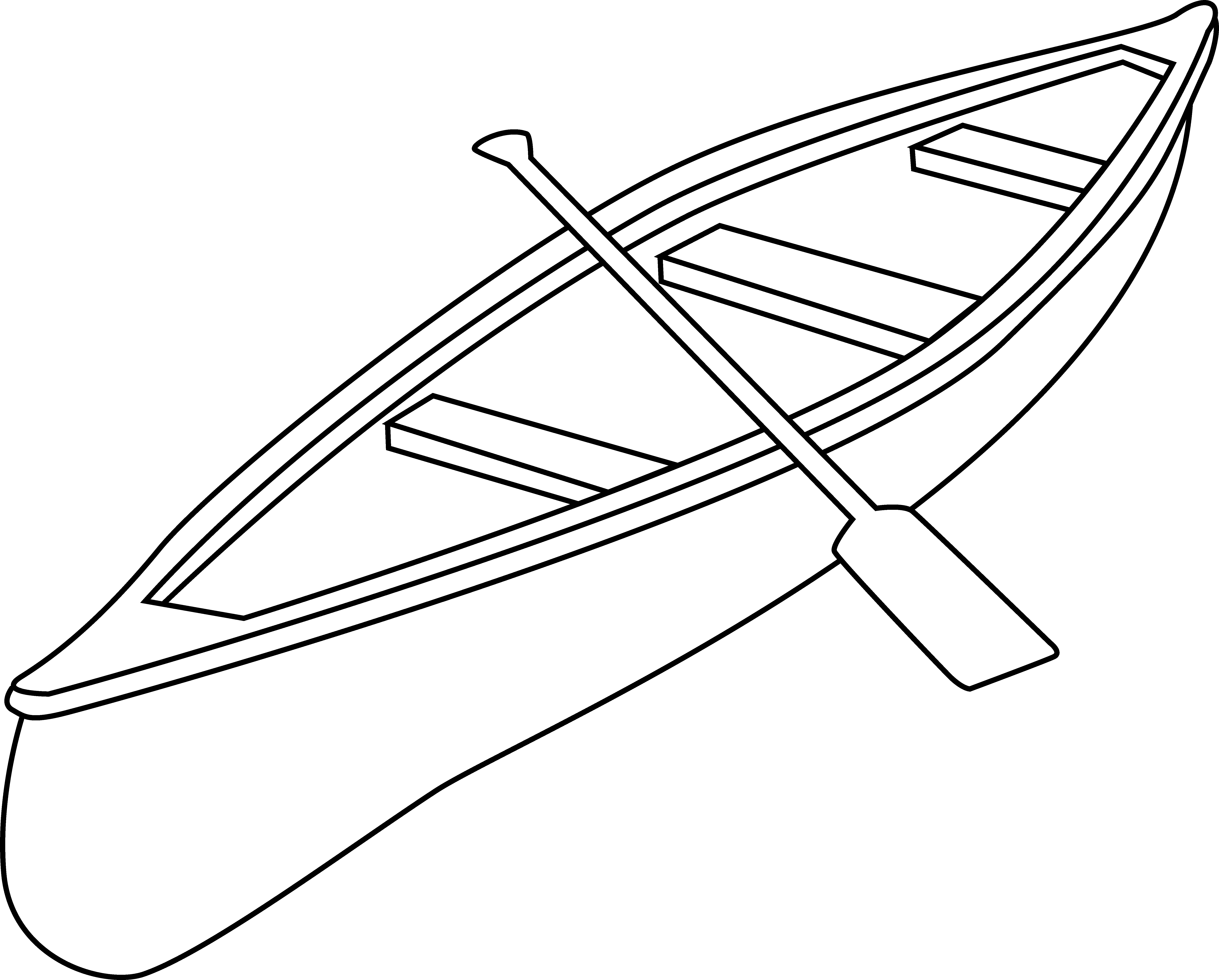 6739x5417 15 Canoe Clipart Sketch For Free Download On Mbtskoudsalg - Canoe Sketch