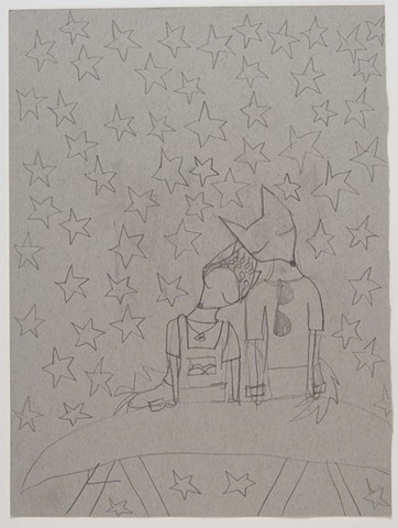 362x480 Meredith Haggerty - Canoe Sketch