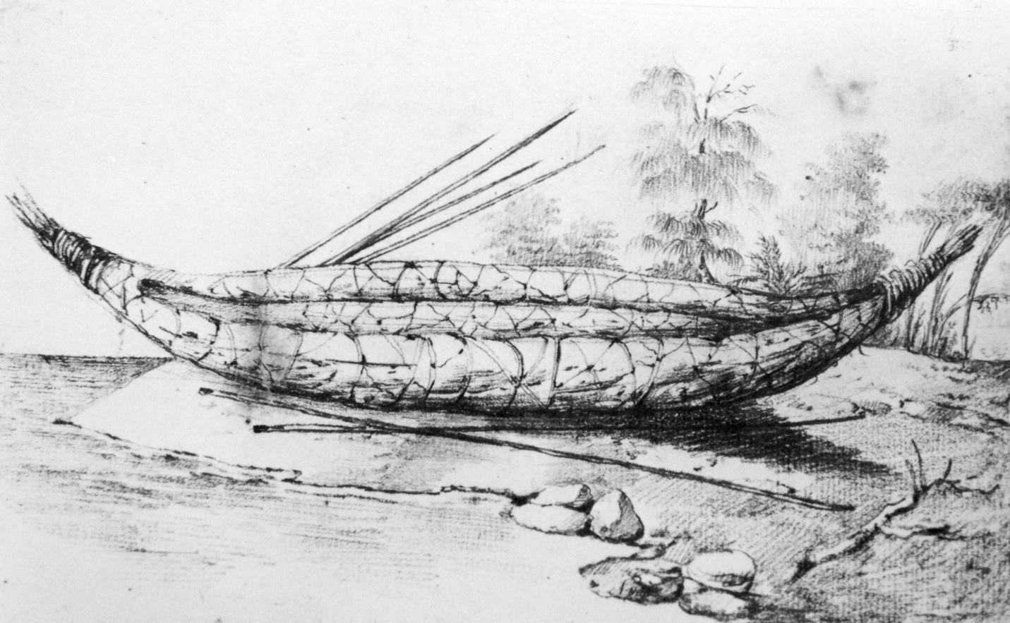 1431x883 Canoe Masters Ningher Canoe - Canoe Sketch