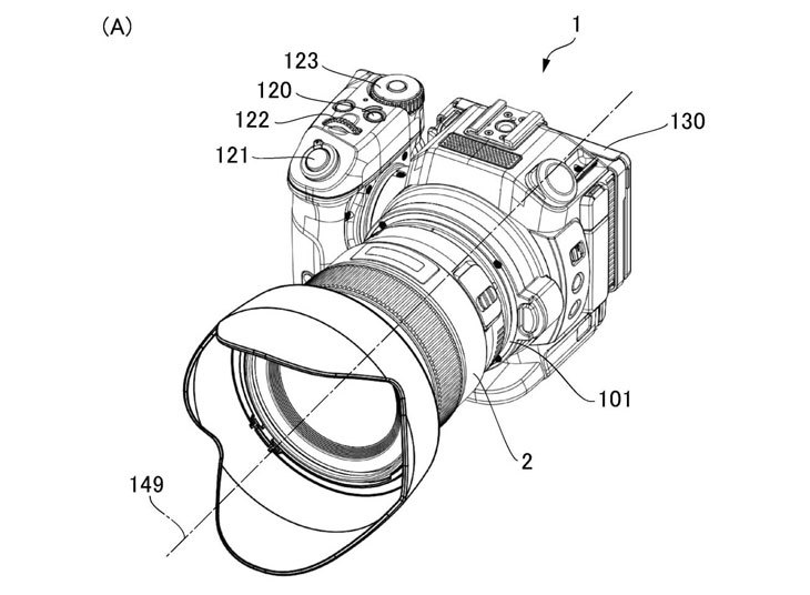 730x536 Canon Cinema Camera Patent New Camera - Canon Camera Sketch
