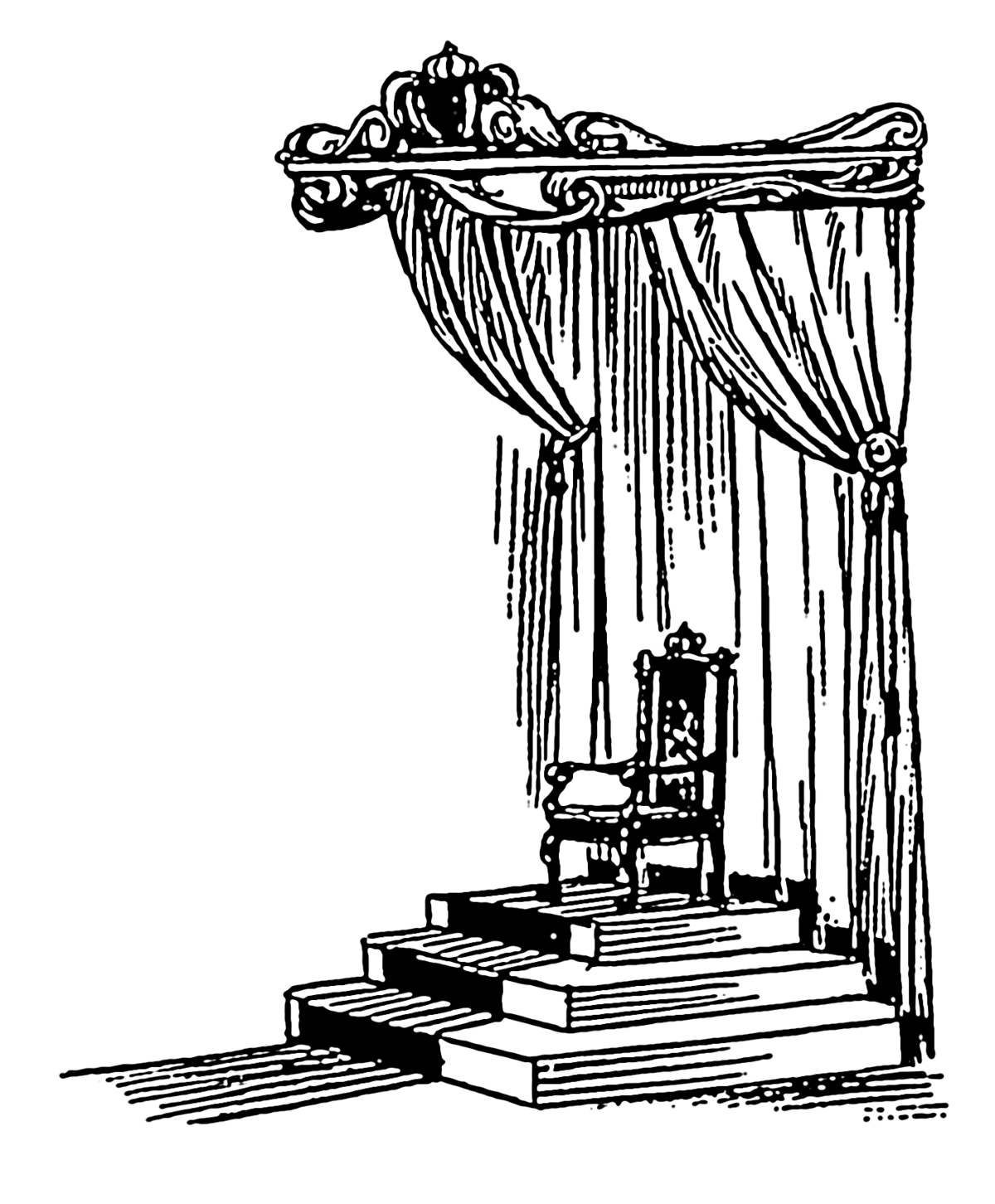 1200x1452 Baldachin - Canopy Sketch