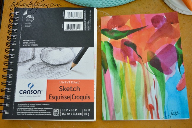 650x433 Fearless Friday, Sketching Station The Painted Apron - Canson Universal Sketch