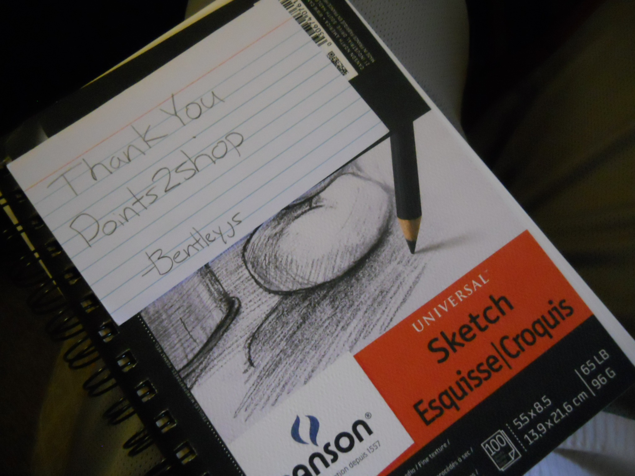 2048x1536 Points2shop - Canson Universal Sketch