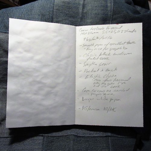 500x500 Review Canson Art Book Universal Comfortable Shoes Studio - Canson Universal Sketch