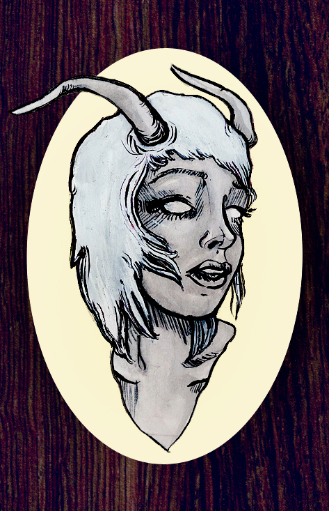 473x733 Capricorn Sketch By Amarielouise - Capricorn Sketch