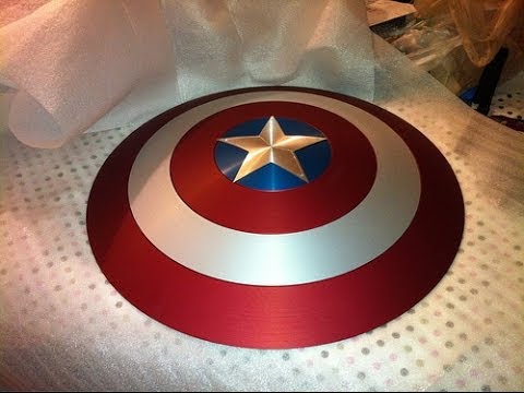 480x360 Captain America Shield Diy Tutorial - Captain America Shield Sketch