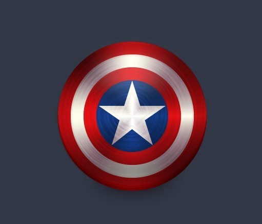 511x436 Free Captain America Shield Vector - Captain America Shield Sketch