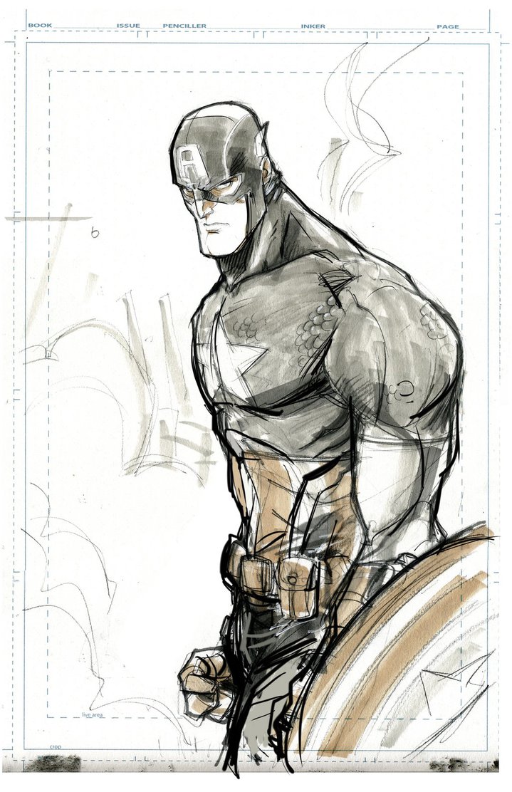Captain America Sketch
